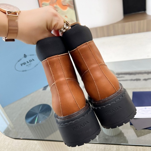 Replica Prada Boots For Women #1245573 $125.00 USD for Wholesale