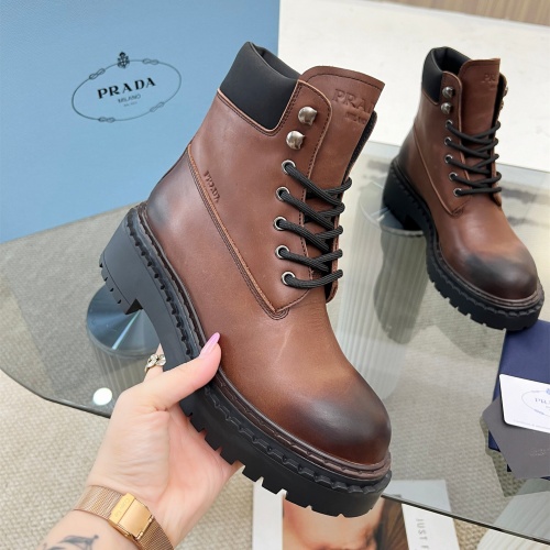 Wholesale Prada Boots For Women #1245574 $125.00 USD, Wholesale Quality Replica Prada Boots