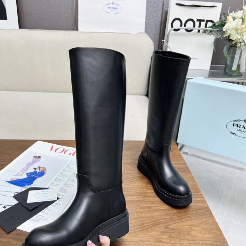 Replica Prada Boots For Women #1245576 $140.00 USD for Wholesale