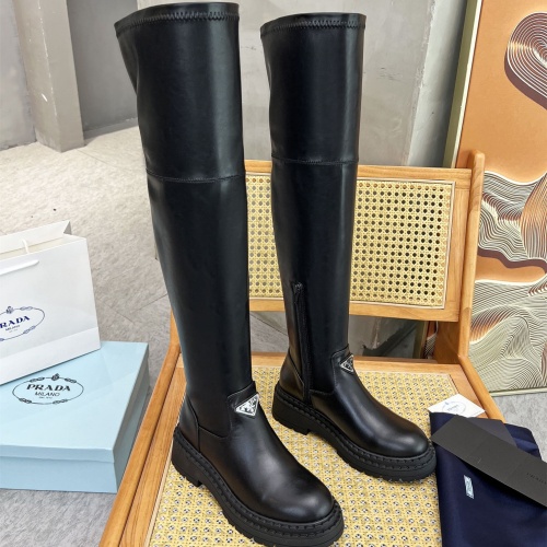 Wholesale Prada Boots For Women #1245577 $118.00 USD, Wholesale Quality Replica Prada Boots