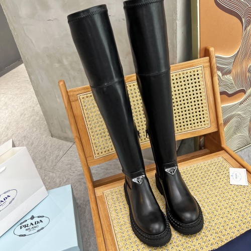 Replica Prada Boots For Women #1245577 $118.00 USD for Wholesale