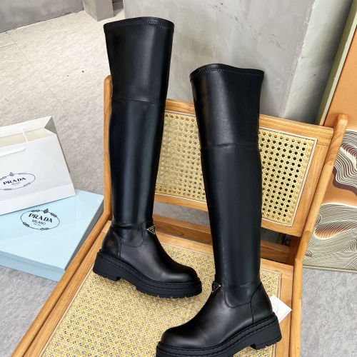 Replica Prada Boots For Women #1245577 $118.00 USD for Wholesale