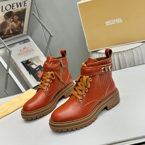 Wholesale Michael Kors Boots For Women #1245595 $108.00 USD, Wholesale Quality Replica Michael Kors Boots