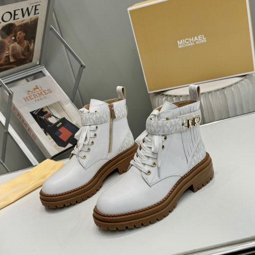 Wholesale Michael Kors Boots For Women #1245598 $108.00 USD, Wholesale Quality Replica Michael Kors Boots