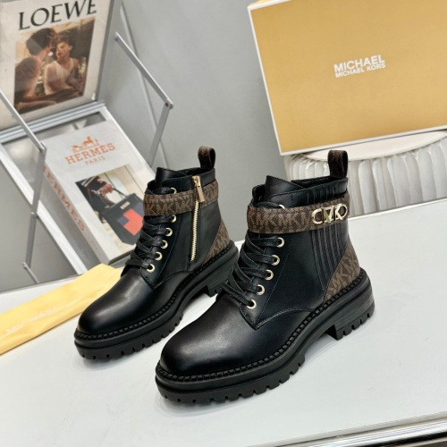 Wholesale Michael Kors Boots For Women #1245599 $108.00 USD, Wholesale Quality Replica Michael Kors Boots