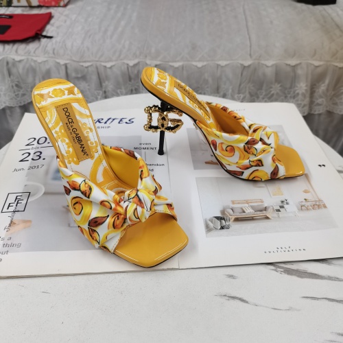 Wholesale Dolce &amp; Gabbana D&amp;G Slippers For Women #1245674 $130.00 USD, Wholesale Quality Replica Dolce &amp; Gabbana D&amp;G Slippers