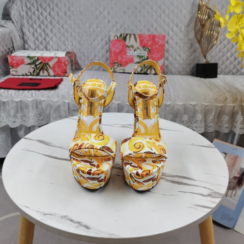 Replica Dolce & Gabbana D&G Sandal For Women #1245692 $132.00 USD for Wholesale