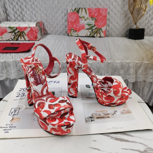 Wholesale Dolce &amp; Gabbana D&amp;G Sandal For Women #1245693 $132.00 USD, Wholesale Quality Replica Dolce &amp; Gabbana D&amp;G Sandal