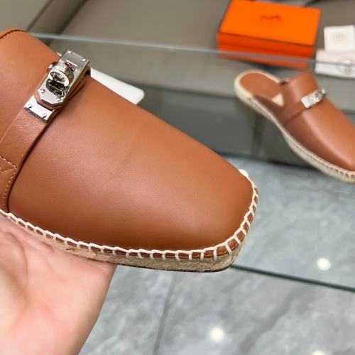 Replica Hermes Slippers For Women #1245696 $88.00 USD for Wholesale