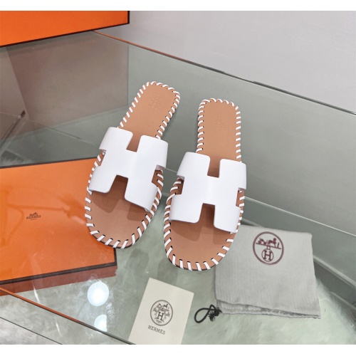 Wholesale Hermes Slippers For Women #1245707 $85.00 USD, Wholesale Quality Replica Hermes Slippers