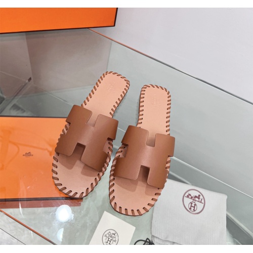 Wholesale Hermes Slippers For Women #1245710 $85.00 USD, Wholesale Quality Replica Hermes Slippers