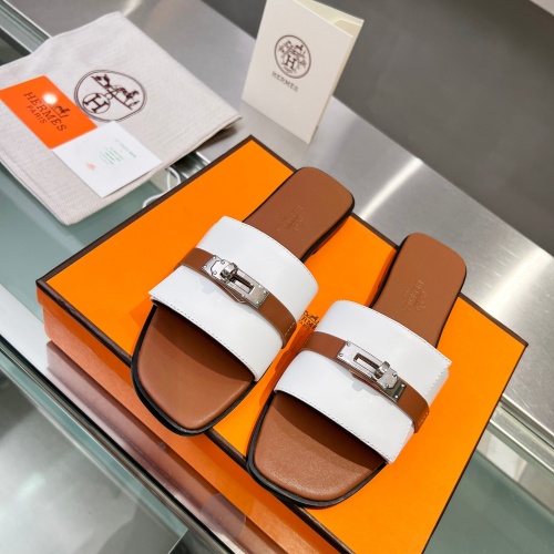 Wholesale Hermes Slippers For Women #1245715 $82.00 USD, Wholesale Quality Replica Hermes Slippers