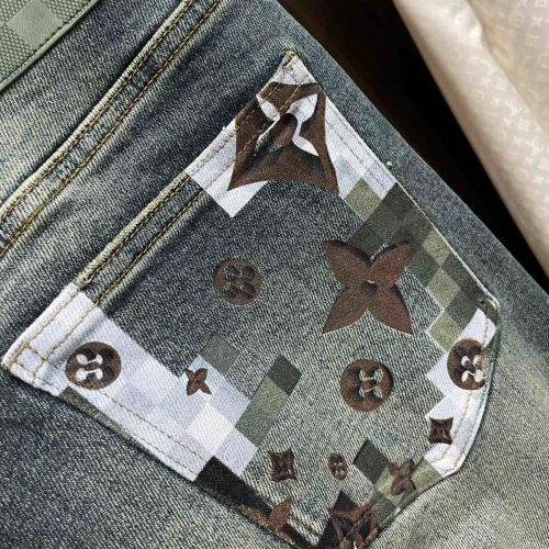 Replica Louis Vuitton LV Jeans For Men #1245759 $96.00 USD for Wholesale