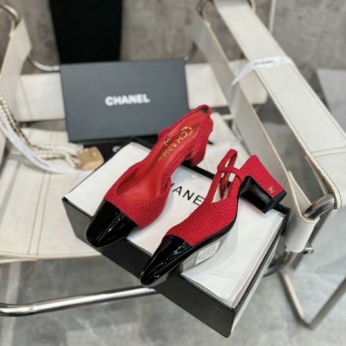 Replica Chanel Sandal For Women #1245775 $92.00 USD for Wholesale