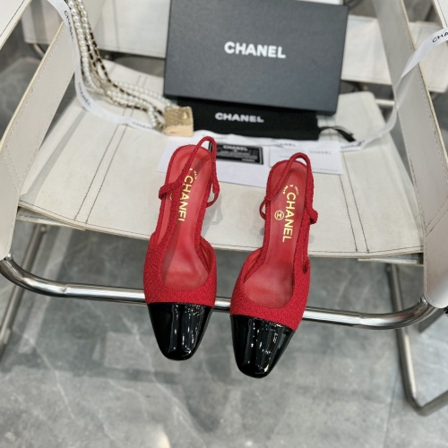 Replica Chanel Sandal For Women #1245775 $92.00 USD for Wholesale