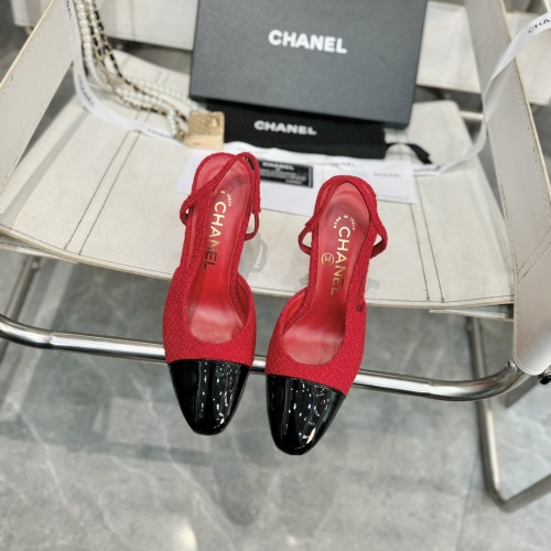 Replica Chanel Sandal For Women #1245780 $98.00 USD for Wholesale