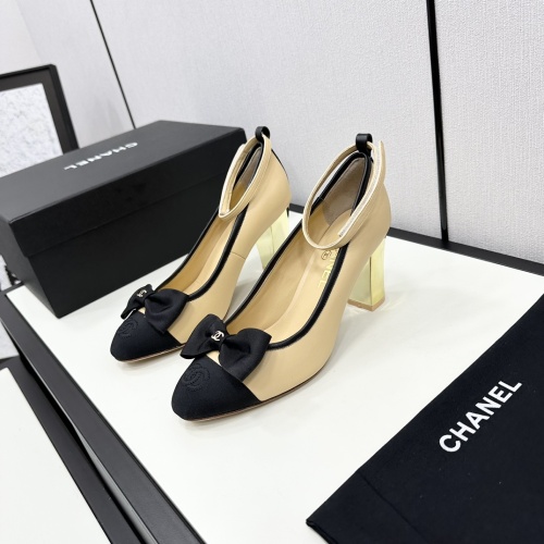 Wholesale Chanel High-Heeled Shoes For Women #1245788 $108.00 USD, Wholesale Quality Replica Chanel High-Heeled Shoes