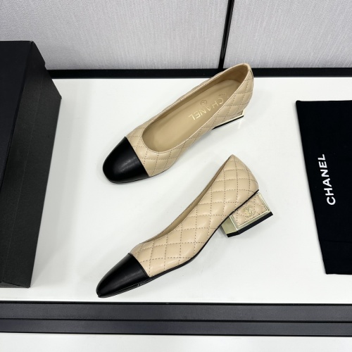 Wholesale Chanel High-Heeled Shoes For Women #1245791 $108.00 USD, Wholesale Quality Replica Chanel High-Heeled Shoes