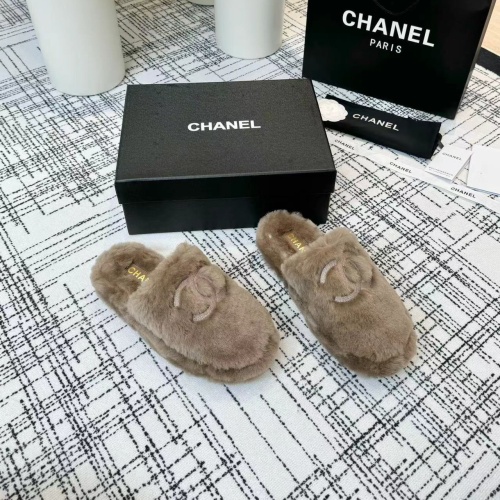 Wholesale Chanel Slippers For Women #1245794 $92.00 USD, Wholesale Quality Replica Chanel Slippers