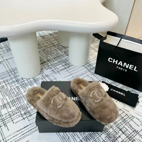 Replica Chanel Slippers For Women #1245794 $92.00 USD for Wholesale