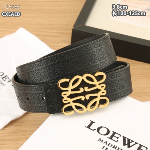 Replica LOEWE AAA Quality Belts For Men #1245795 $56.00 USD for Wholesale