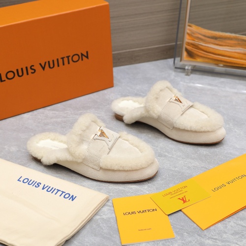 Replica Louis Vuitton Slippers For Women #1245801 $115.00 USD for Wholesale