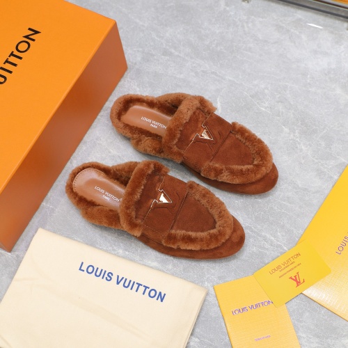 Replica Louis Vuitton Slippers For Women #1245808 $115.00 USD for Wholesale