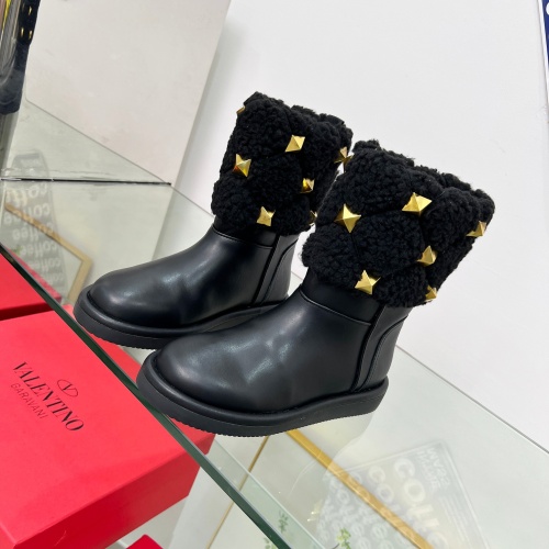 Wholesale Valentino Boots For Women #1245816 $122.00 USD, Wholesale Quality Replica Valentino Boots