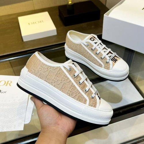 Replica Christian Dior Casual Shoes For Women #1245822 $98.00 USD for Wholesale