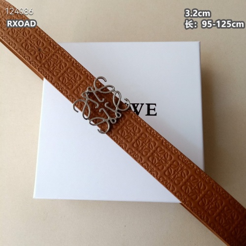 Replica LOEWE AAA Quality Belts For Men #1245826 $56.00 USD for Wholesale