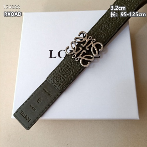 Replica LOEWE AAA Quality Belts For Men #1245828 $56.00 USD for Wholesale