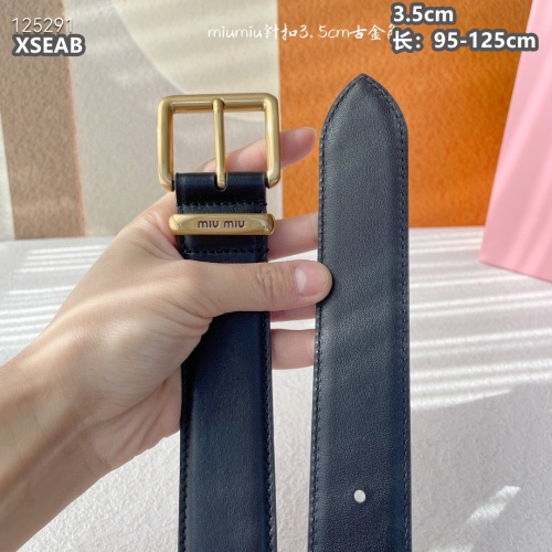 Replica MIU MIU AAA Quality Belts For Unisex #1245853 $48.00 USD for Wholesale