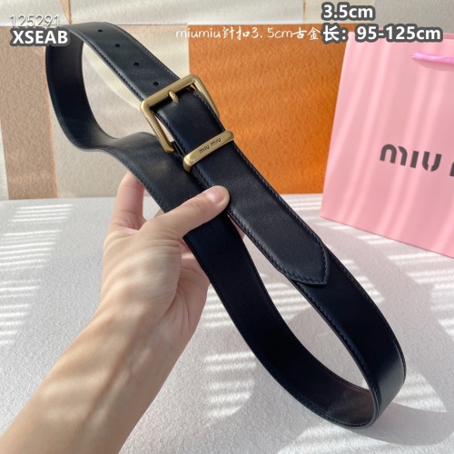 Replica MIU MIU AAA Quality Belts For Unisex #1245853 $48.00 USD for Wholesale