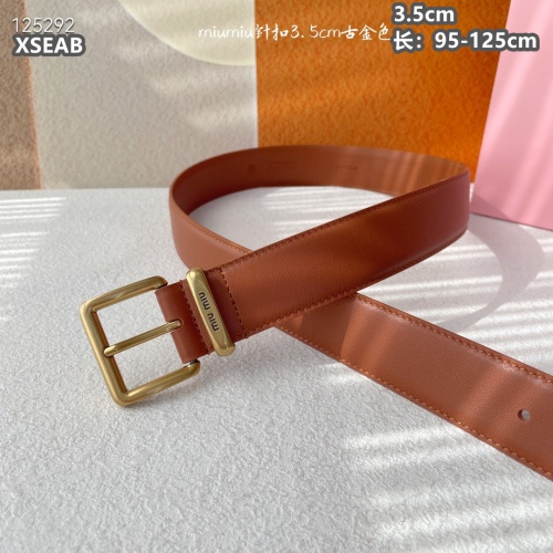 Replica MIU MIU AAA Quality Belts For Unisex #1245854 $48.00 USD for Wholesale