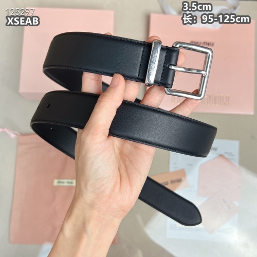 Replica MIU MIU AAA Quality Belts For Unisex #1245861 $48.00 USD for Wholesale