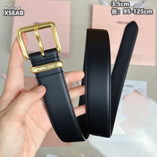 Replica MIU MIU AAA Quality Belts For Unisex #1245862 $48.00 USD for Wholesale