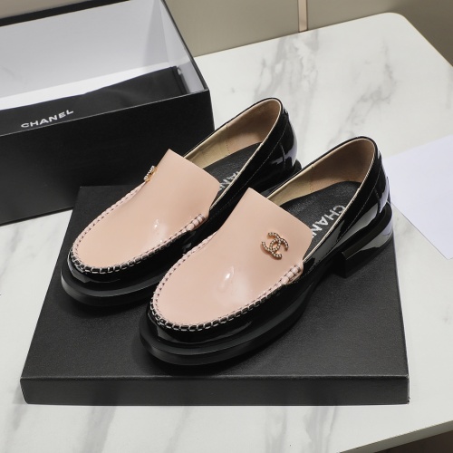 Wholesale Chanel Leather Shoes For Women #1245867 $100.00 USD, Wholesale Quality Replica Chanel Leather Shoes