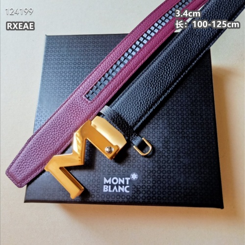 Replica Montblanc AAA Quality Belts For Men #1245883 $60.00 USD for Wholesale