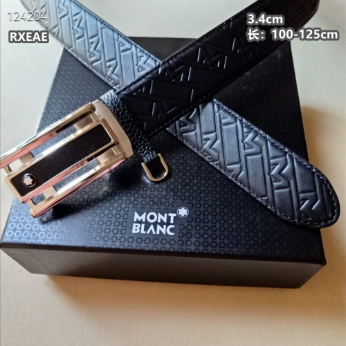 Replica Montblanc AAA Quality Belts For Men #1245887 $60.00 USD for Wholesale