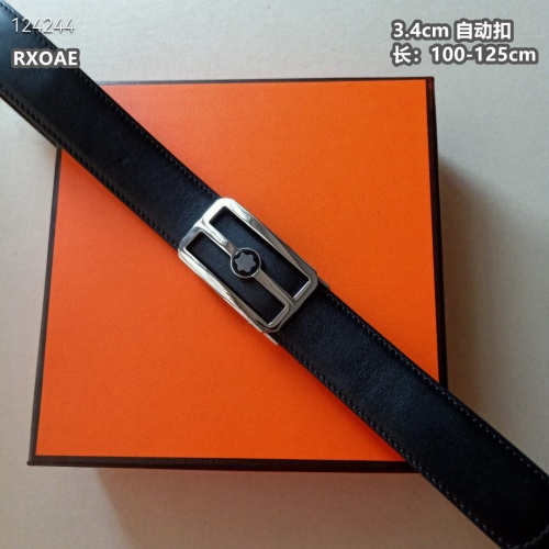 Replica Montblanc AAA Quality Belts For Men #1245892 $60.00 USD for Wholesale