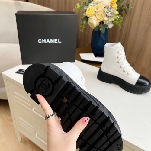 Replica Chanel Boots For Women #1245897 $105.00 USD for Wholesale