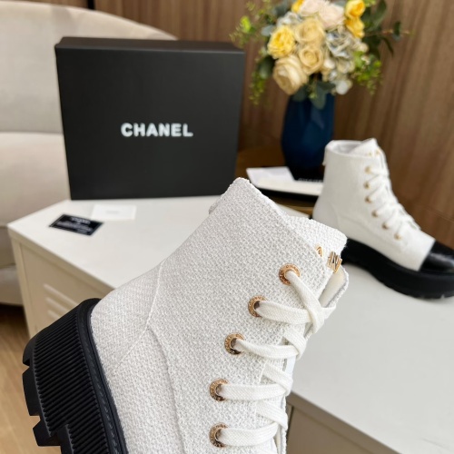 Replica Chanel Boots For Women #1245897 $105.00 USD for Wholesale