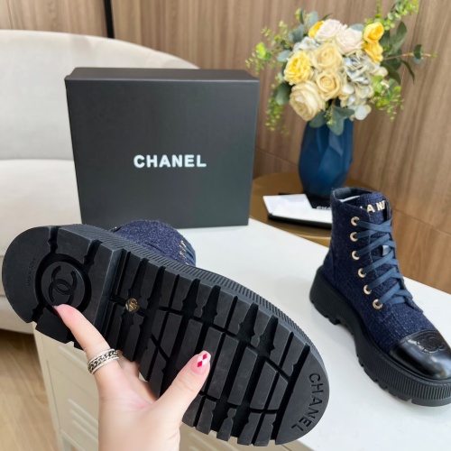 Replica Chanel Boots For Women #1245900 $105.00 USD for Wholesale