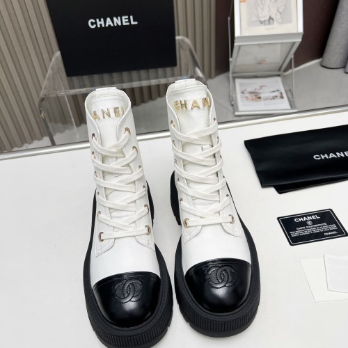 Replica Chanel Boots For Women #1245902 $105.00 USD for Wholesale