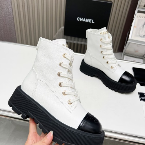 Replica Chanel Boots For Women #1245902 $105.00 USD for Wholesale