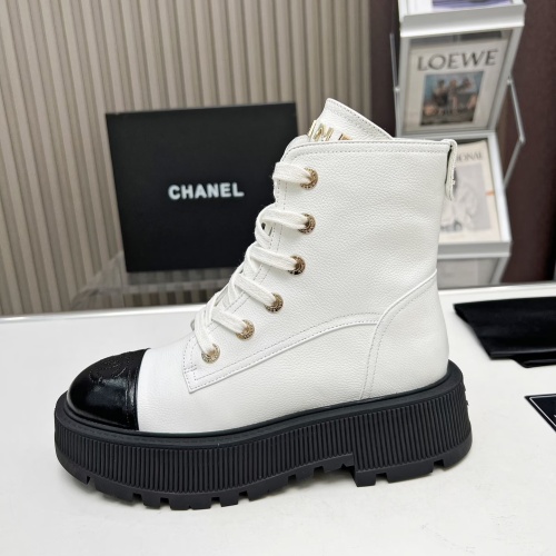 Replica Chanel Boots For Women #1245902 $105.00 USD for Wholesale