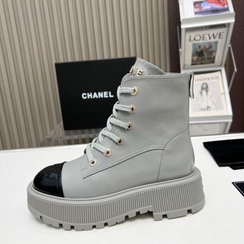 Replica Chanel Boots For Women #1245903 $105.00 USD for Wholesale