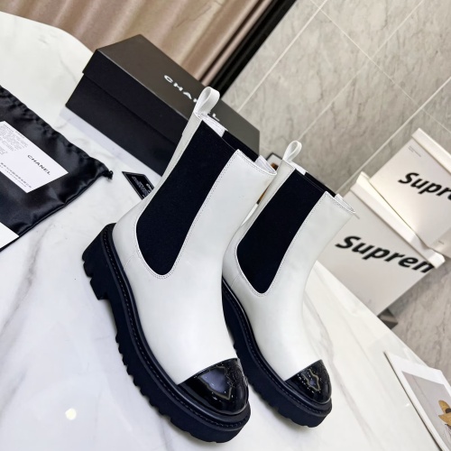 Replica Chanel Boots For Women #1245909 $105.00 USD for Wholesale