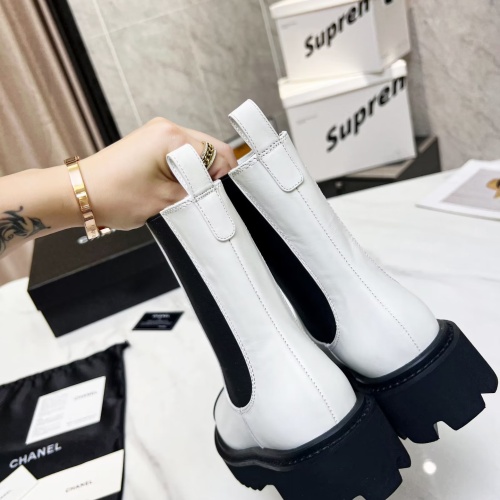 Replica Chanel Boots For Women #1245909 $105.00 USD for Wholesale