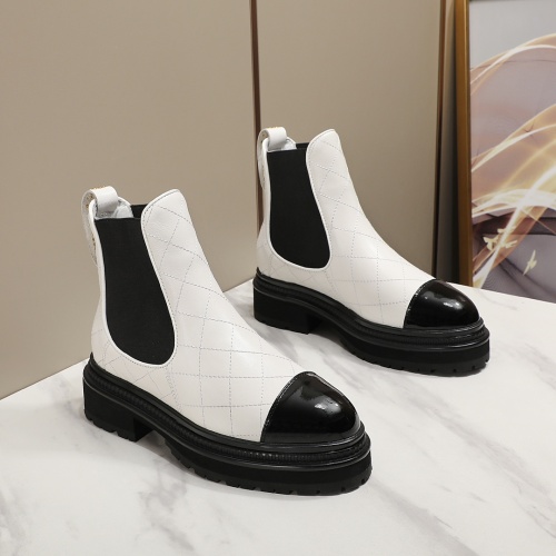 Replica Chanel Boots For Women #1245913 $112.00 USD for Wholesale